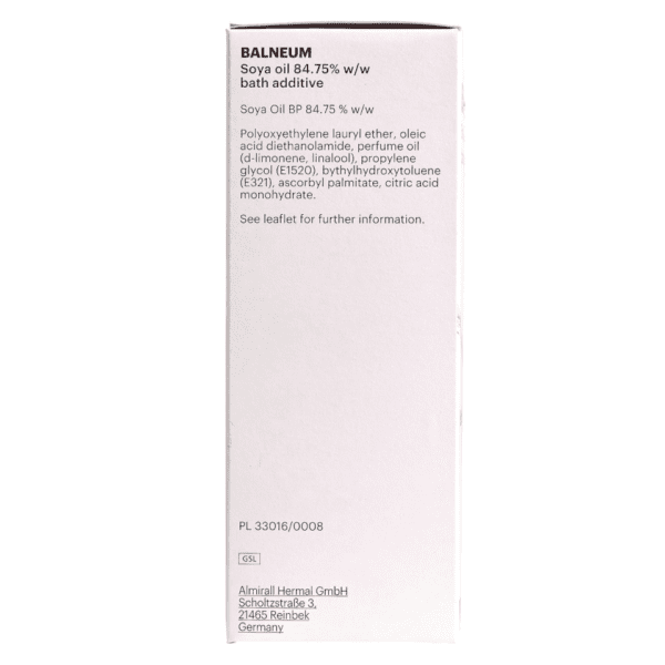 Balneum Medicinal Bath Oil 500ml