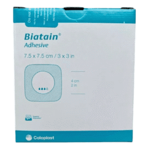 Biatain Adhesive Foam Dressing 7.5cm x 7.5cm | 10 Pcs