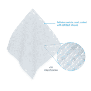 Adaptic Touch Non-Adhesive Silicone Dressing 7.6cm x 11cm | 10 Pcs