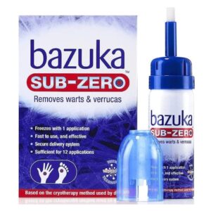 Bazuka Sub Zero Warts & Verucca 12 Applications 50ml