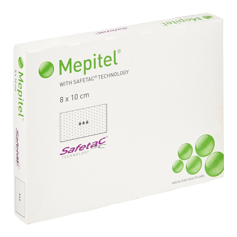 Mepitel Wound Contact Layer Dressing 8cm x 10cm | 5 Pcs
