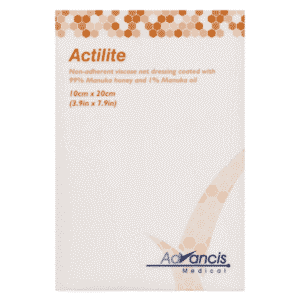Actilite Honey Impregnated Tulle 10 x 20cm 10 Pcs