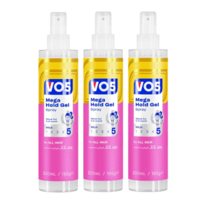VO5 Mega Hold Gel Spray 200ml Pack : 3