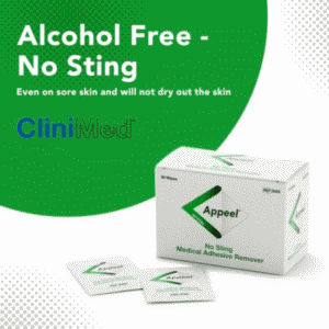 Appeel Medical Adhesive Plaster Remover Wipes No sting 30 Wipes