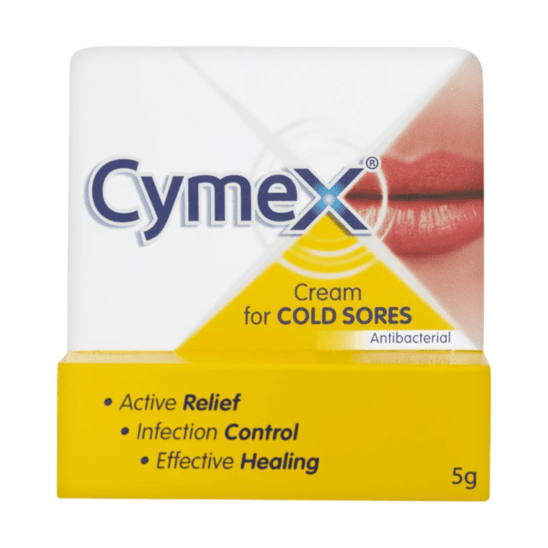 Cymex Cold Sore & Lip Cream 5g Pack : 3