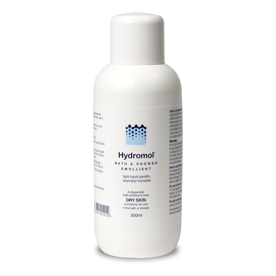 Hydromol Bath & Shower Emollient 500ml Pack : 2