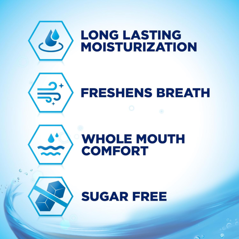 What is the best lubricant for dry mouth?