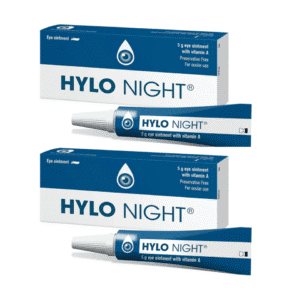 Hylo Night Vitamin A Eye Ointment Preservative Free 5g Pack : 2