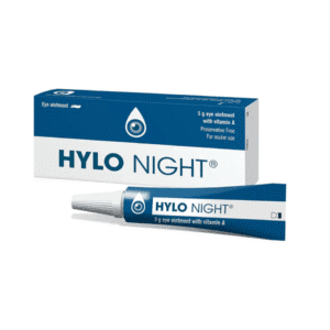 Hylo Night Vitamin A Eye Ointment Preservative Free 5g Pack : 2