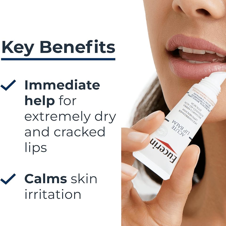 Eucerin Acute Lip Balm 10ml for Very Dry