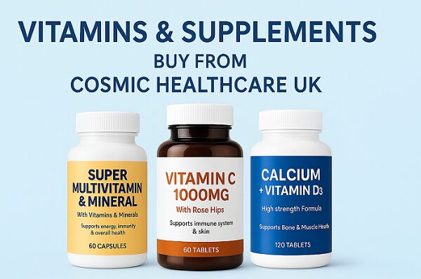Vitamins & Supplements Products Buy From Cosmic Healthcare uk