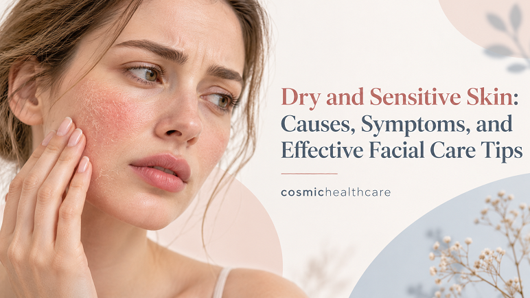 Dry and Sensitive Skin Causes, Symptoms, and Effective Facial Care Tips