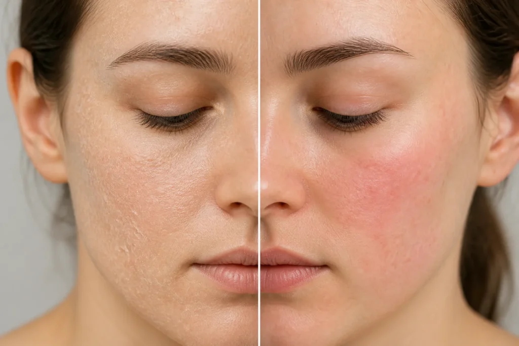 Facial Skin To Become Dry And Sensitive