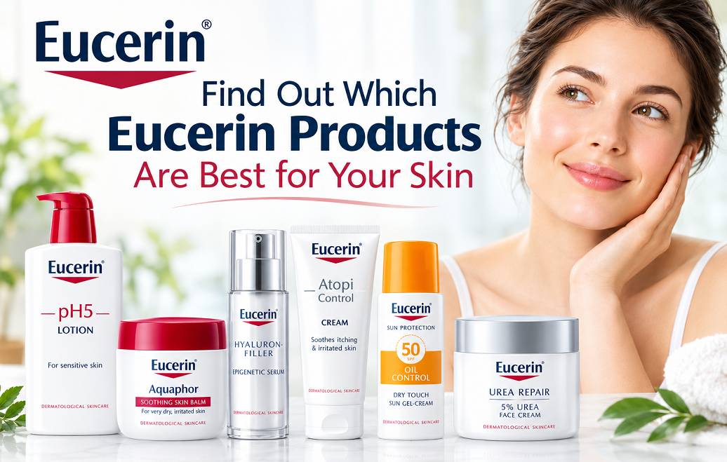 Find Out Which Eucerin Products Are Best for Your Skin